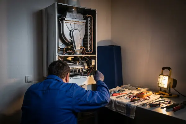 Entretien d’une chaudière au gaz